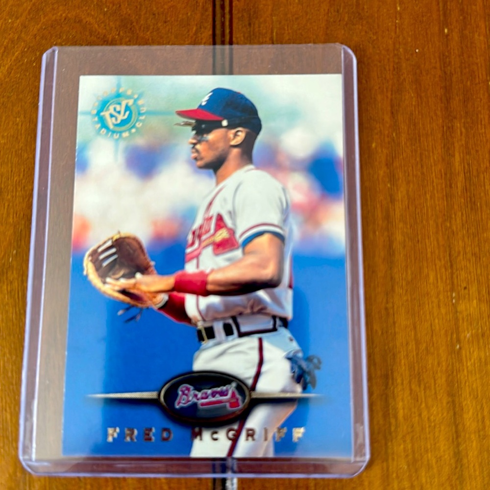 Topps stadium club card